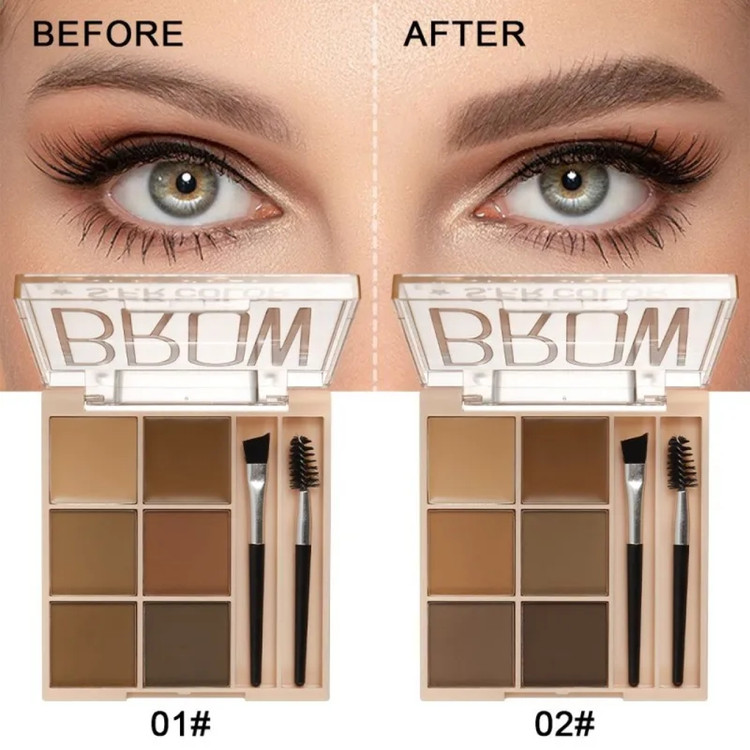 پالت سایه ابرو اس اف آر مدل BROWS
